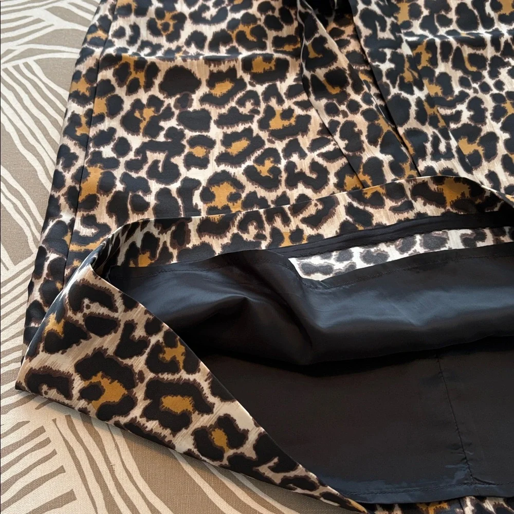 J CREW animal print skirt - Picture 8 of 10